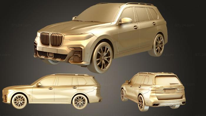 Vehicles (BMW X7, CARS_0813) 3D models for cnc